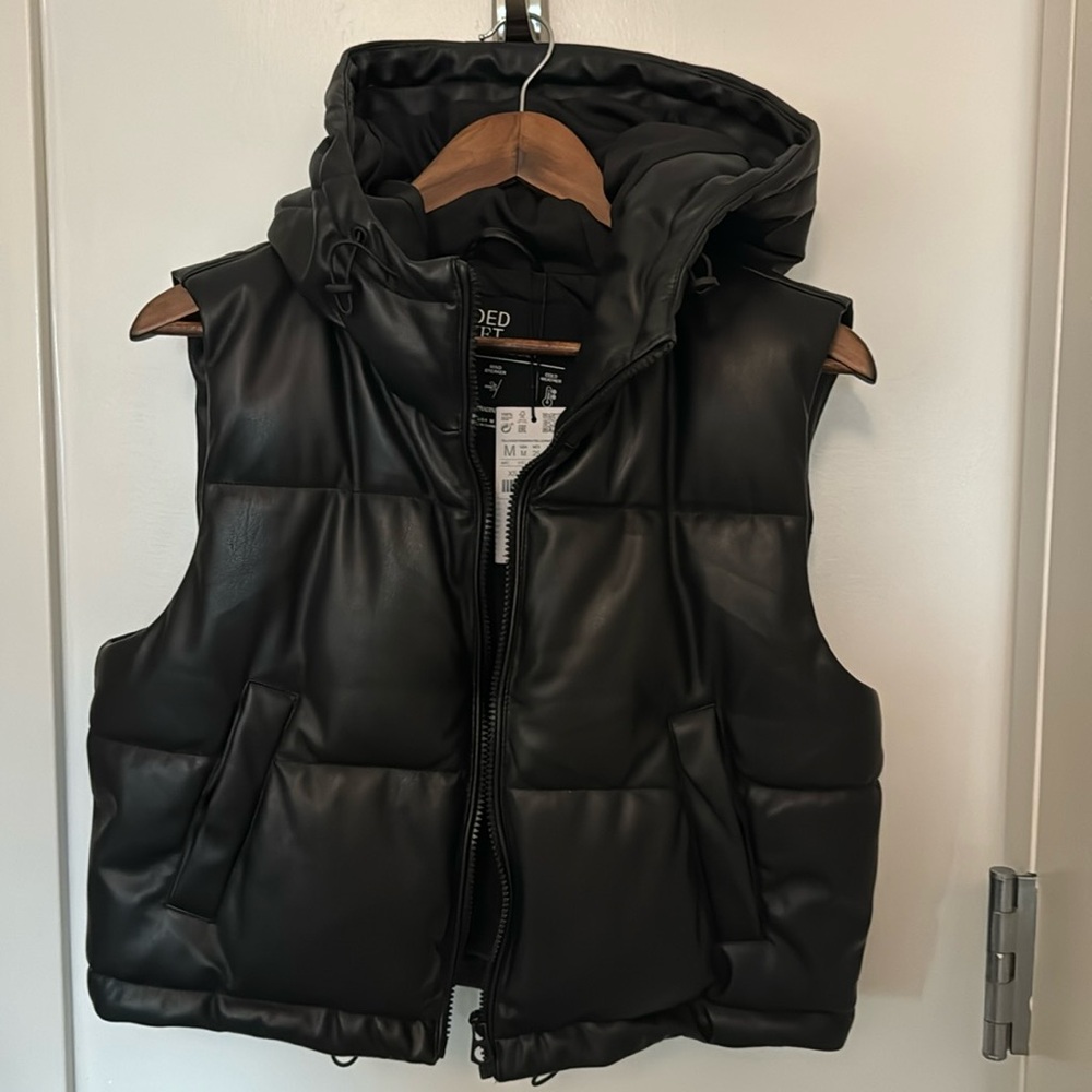 COPY - Leather vest/ padded jacket